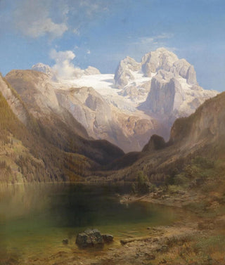 Anton Hansch - Blick Vom Gosausee Auf Den Dachstein.webp