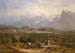 Uitzicht op Salzburg - Anton Hansch — weergave van het kunstwerk