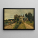 Château à Velden sur le Wörthersee - Anton Hlaváček — ingelijst kunstwerk aan de muur