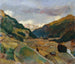 La vallée de Defereggental en Haute-Autriche - Anton Hula — weergave van het kunstwerk