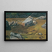 Rochers dans le ruisseau - Anton Josef von Kenner — ingelijst kunstwerk aan de muur
