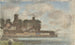 Landschap met molens bij het water - Anton L. Koster — weergave van het kunstwerk
