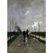 Reproduction of the painting of a Dutch road - Anton Mauve