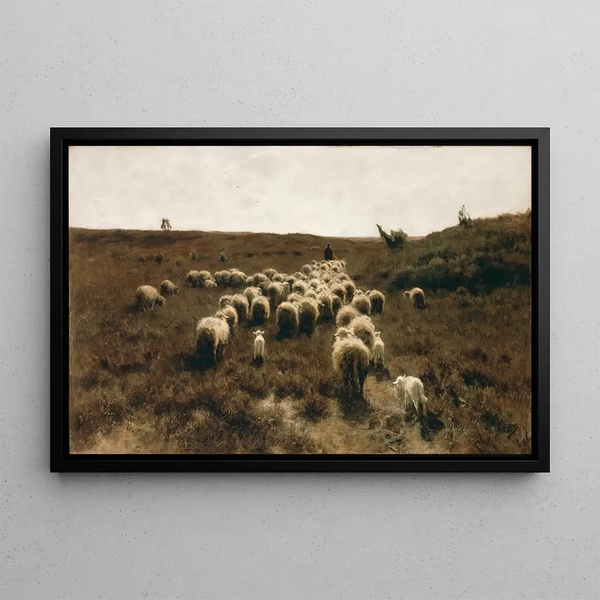 Anton Mauve - The Return of the Flock Laren.webp