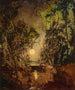 Lever de lune - Anton Müller-Wischin — weergave van het kunstwerk