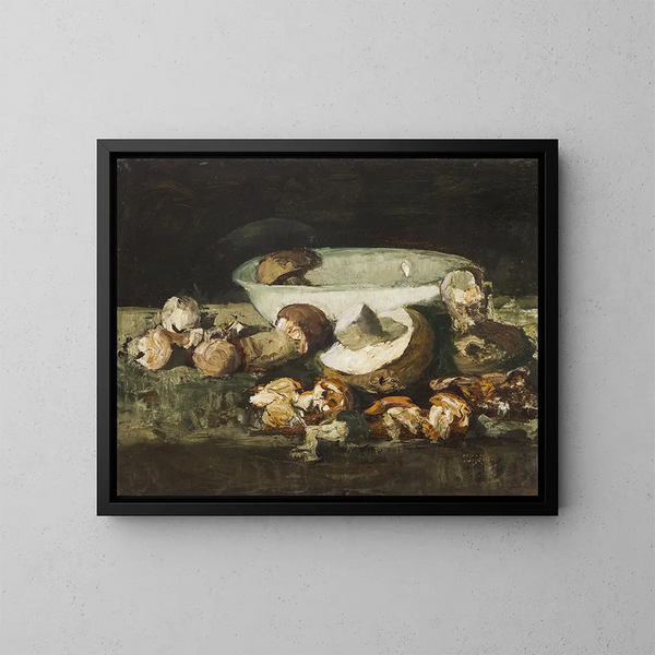 Champignons de pierre - Anton Müller-Wischin — ingelijst kunstwerk aan de muur