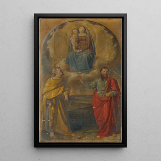 Anton Psenner - Maria mit Jesuskind und den Heiligen Petrus und Paulus.webp