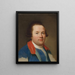 George 3e graaf Cowper - Anton Raphaël Mengs — ingelijst kunstwerk aan de muur