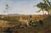 Uitzicht op Rome vanaf de Monte Mario - Anton Romako — weergave van het kunstwerk