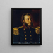 L'ingénieur naval Josef von Romako in de rol van eerste luitenant - Anton Romako — ingelijst kunstwerk aan de muur