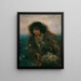 L'enfant du pêcheur italien - Anton Romako — ingelijst kunstwerk aan de muur