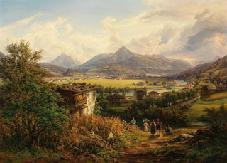 Anton Schiffer - A View of Innsbruck.webp