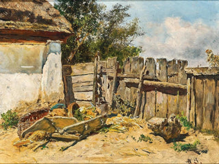 Anton Schrdl - A Rustic Garden.webp