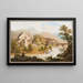 Pont de Dornach - Anton Winterlin — ingelijst kunstwerk aan de muur
