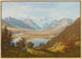 Vue naar Alpnach en Sarnen - Anton Winterlin — weergave van het kunstwerk