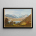 Vue naar Alpnach en Sarnen - Anton Winterlin — ingelijst kunstwerk aan de muur
