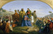 Vermenigvuldiging van de broden - Anton von Perger — weergave van het kunstwerk