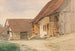 Ferme - Anton von Werner — weergave van het kunstwerk