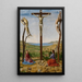 Calvaire - Antonello da Messine — ingelijst kunstwerk aan de muur