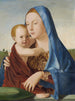 Maagd met Kind - Antonello da Messina — weergave van het kunstwerk