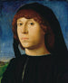 Portret van een man - Antonello da Messina — weergave van het kunstwerk