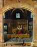 Sint Jerome in zijn kantoor - Antonello da Messina — weergave van het kunstwerk