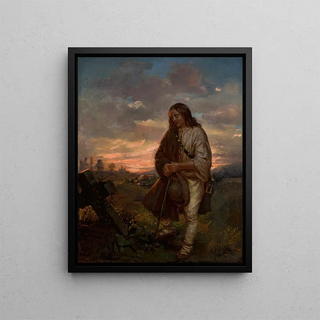 Antoni Kozakiewicz - Highlander at a grave.webp