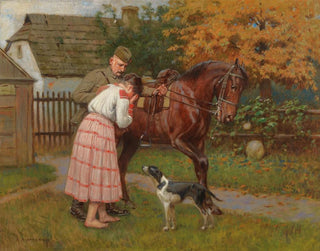 Antoni Piotrowski - Die Abreise.webp