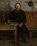 in een kroeg - Antoni Piotrowski — weergave van het kunstwerk