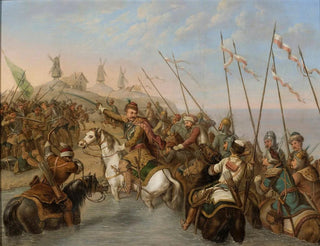 Antoni Zaleski - Crossing the river.webp