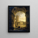 San Giorgio in Velabro in Rome - Antonie Sminck Pitloo — ingelijst kunstwerk aan de muur