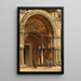 Venice Painting, the entrance of Saint Mark's Basilica - Antonietta Brandeis — framed artwork on a wall