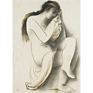 Antonin Prochzka - Nude With Drapery.webp