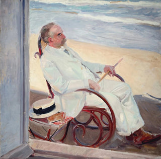 Antonio García à la plage - Joaquín Sorolla