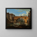 Pont Cestio in Rome - Antonio Aquaroni — ingelijst kunstwerk aan de muur
