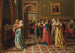 Bassanio die het hart van Portia verovert, De koopman van Venetië - Antonio Ermolao Paoletti — weergave van het kunstwerk