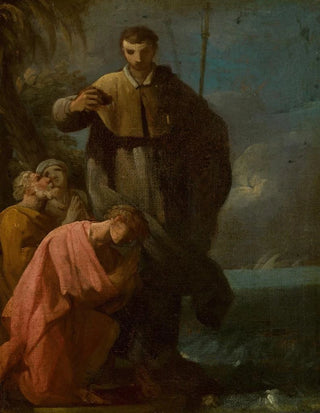 Antonio Gonzlez Velzquez - The Baptism Of A Saint.webp