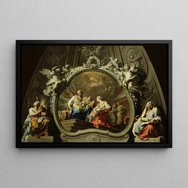 Antonio Gonzlez Velzquez - The Birth of the Virgin.webp