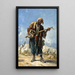 Reproduction of the painting Player of goge near Cairo, Egypt - Antonio Scognamiglio