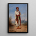 Man Hindoe - Antonio Zeno Shindler — ingelijst kunstwerk aan de muur
