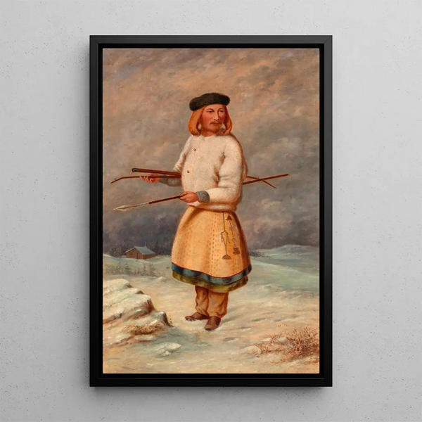 Reproductie van het schilderij Man uit Litouwen - Antonio Zeno Shindler