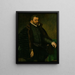 Portret van een man - Antonis Mor — ingelijst kunstwerk aan de muur
