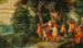 Een Bacchanaal met Ceres en satyrs - School van Antwerpen — weergave van het kunstwerk