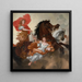 Apollon et Aurora - Gérard de Lairesse — framed artwork on a wall