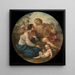 Apollo and Clytie - Charles-Joseph Natoire — framed artwork on a wall