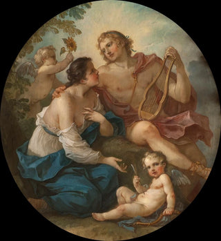 Apollon et Clytie - Charles-Joseph Natoire