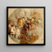 Apotheosis of the Duke of Buckingham - Eugène Delacroix — framed artwork on a wall