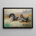 Tetrao-lyre at the lek - Archibald Thorburn — framed artwork on a wall