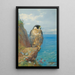 Reproduction of the painting Peregrine Falcon at Auchencairn - Archibald Thorburn