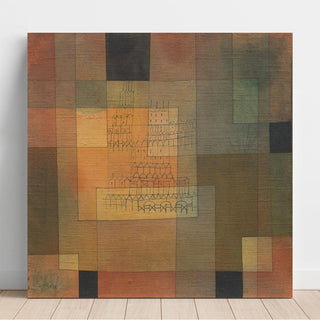 Architecture polyphonique - Paul Klee | Reproduction Tableau Décoration murale affiche copie